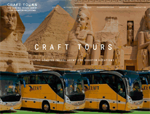 Tablet Screenshot of craft-tours.com